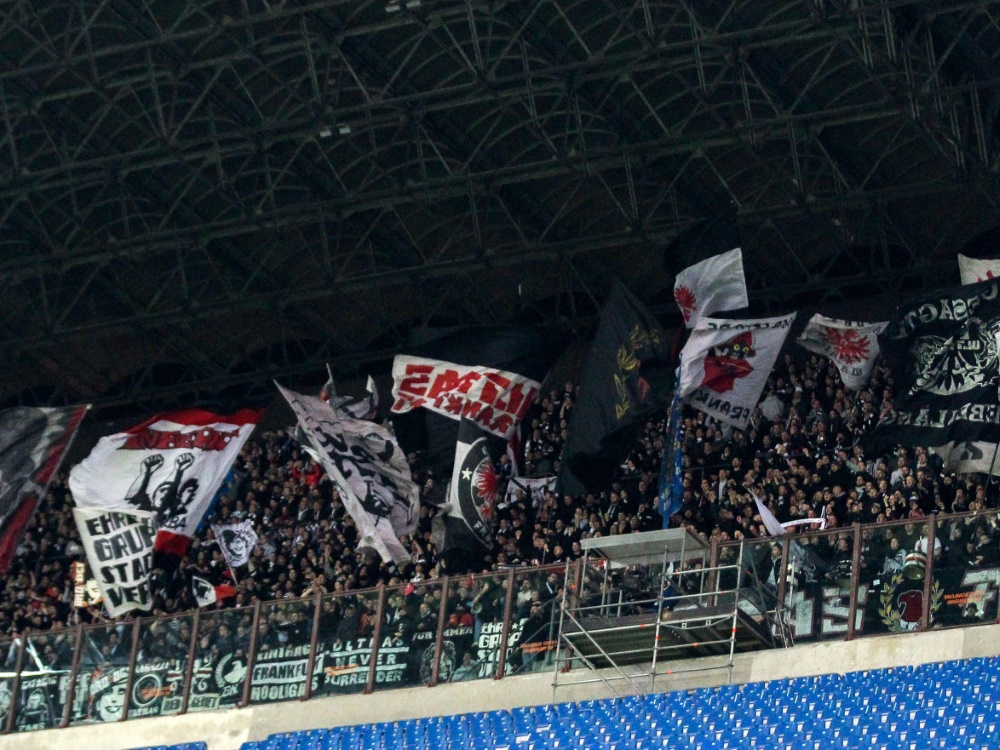 Eintracht-Fans hatten in Mailand Pyrotechnik abgebrannt