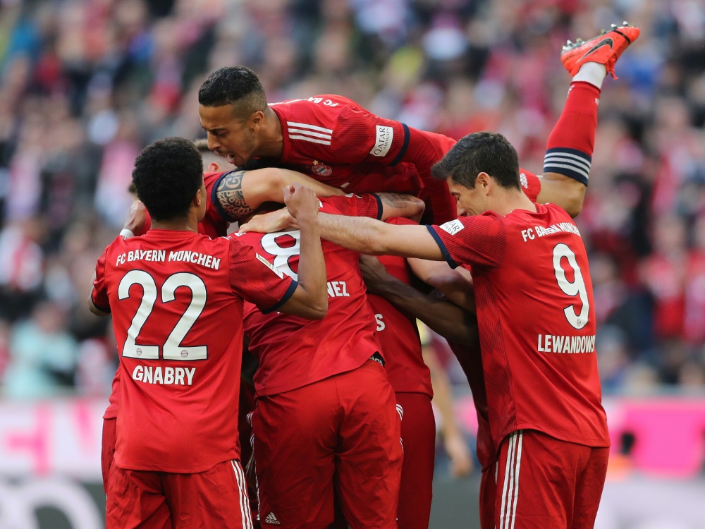Bayern feierte im Spitzenspiel einen deutlichen Sieg