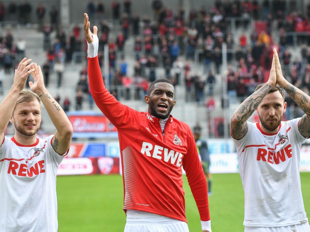 Der 1. FC Köln steht vor dem siebten Sieg in Folge