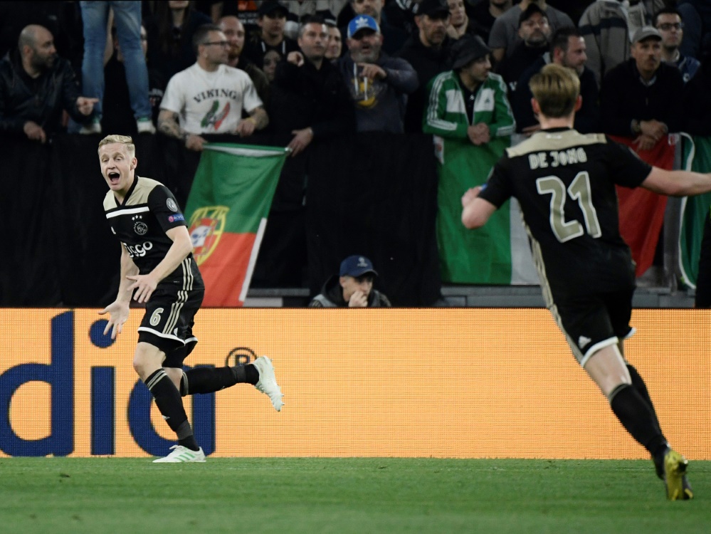 Erzielte das 1:1 gegen Juventus Turin: Donny van de Beek