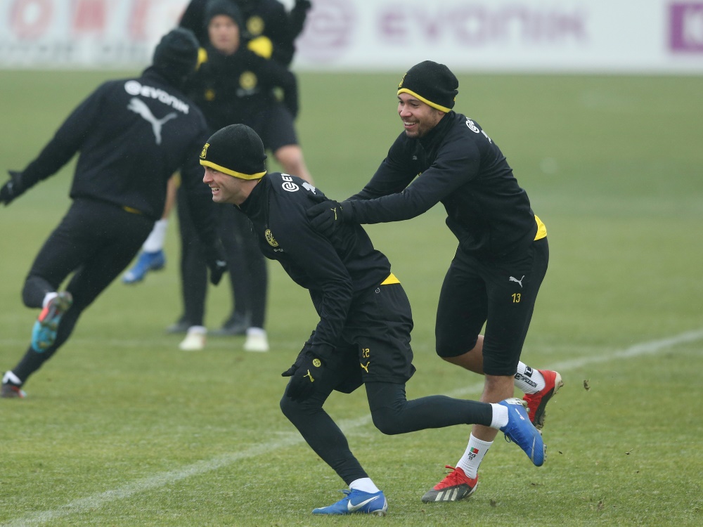 BVB: Pulisic (l.) und Guerreiro sind wieder im Training