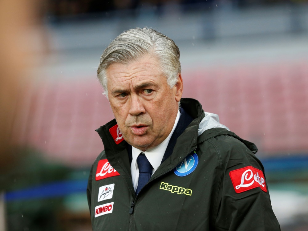 Verlor 1:2 mit Neapel gegen Bergamo: Carlo Ancelotti