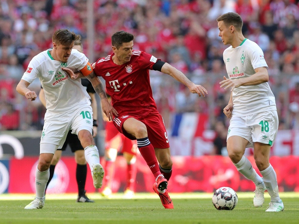Bayern München nimmt gegen Bremen die Favoritenrolle ein