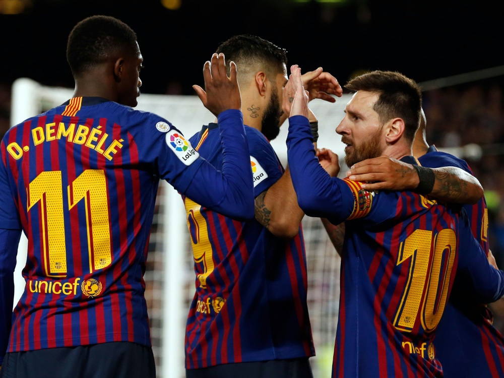 Lionel Messi schoss den FC Barcelona zur Meisterschaft