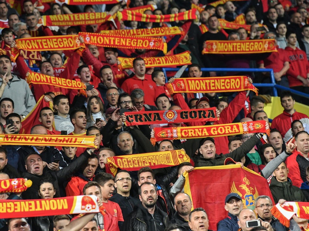 Montenegro muss nächstes Heimspiel ohne Fans bestreiten