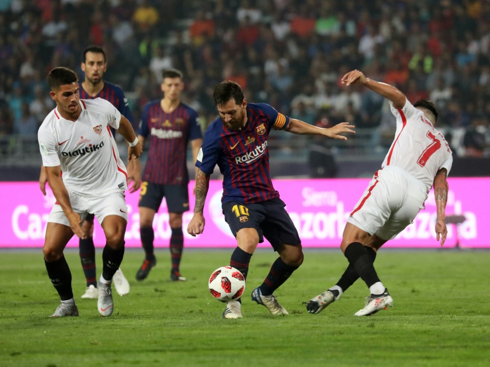 Der spanische Supercup 2018 fand in Marokko statt