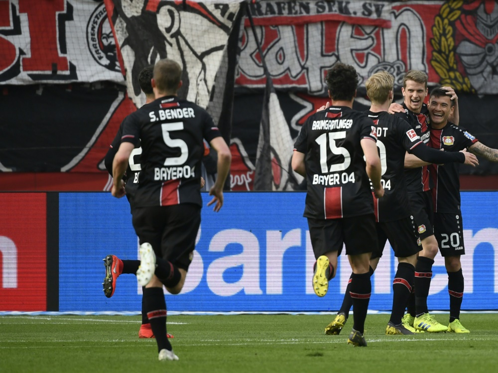 Leverkusen egalisierte einen Bundesliga-Rekord