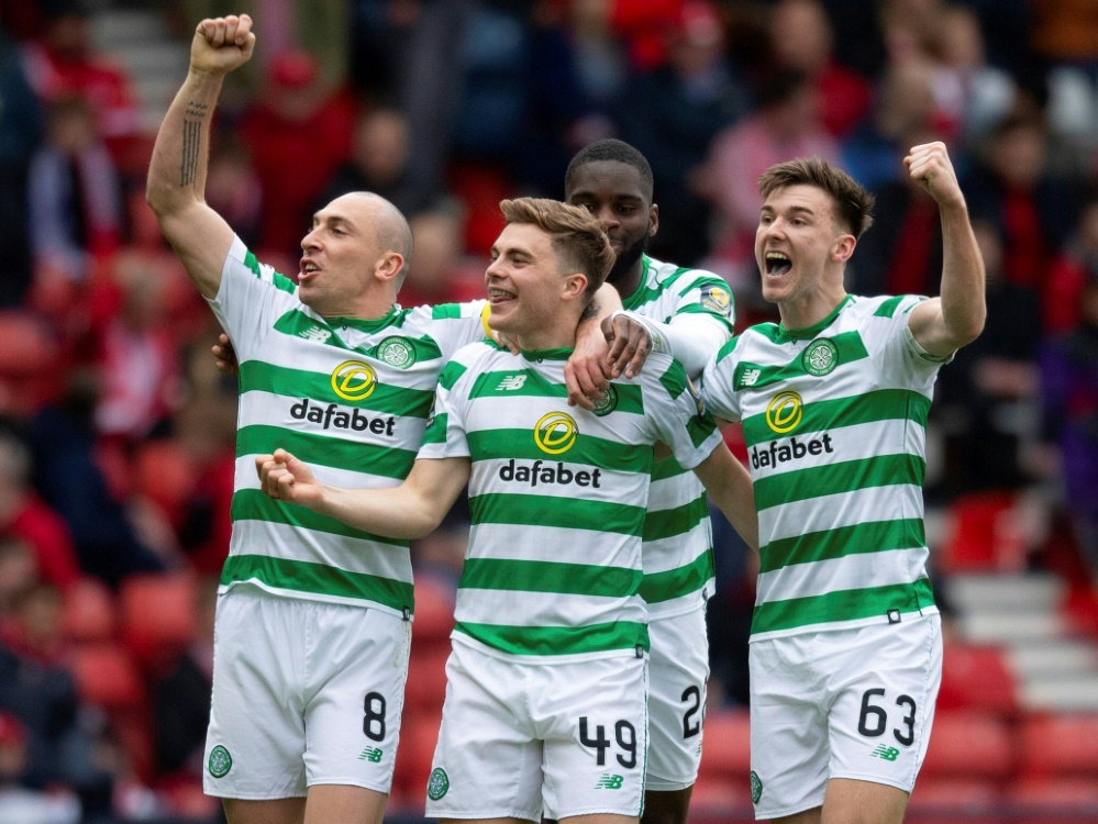 Celtic sichert sich die schottische Meisterschaft