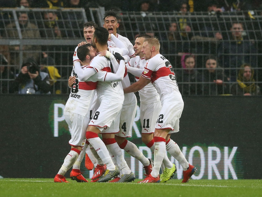 Der VfB Stuttgart sichert sich den Relegationsplatz
