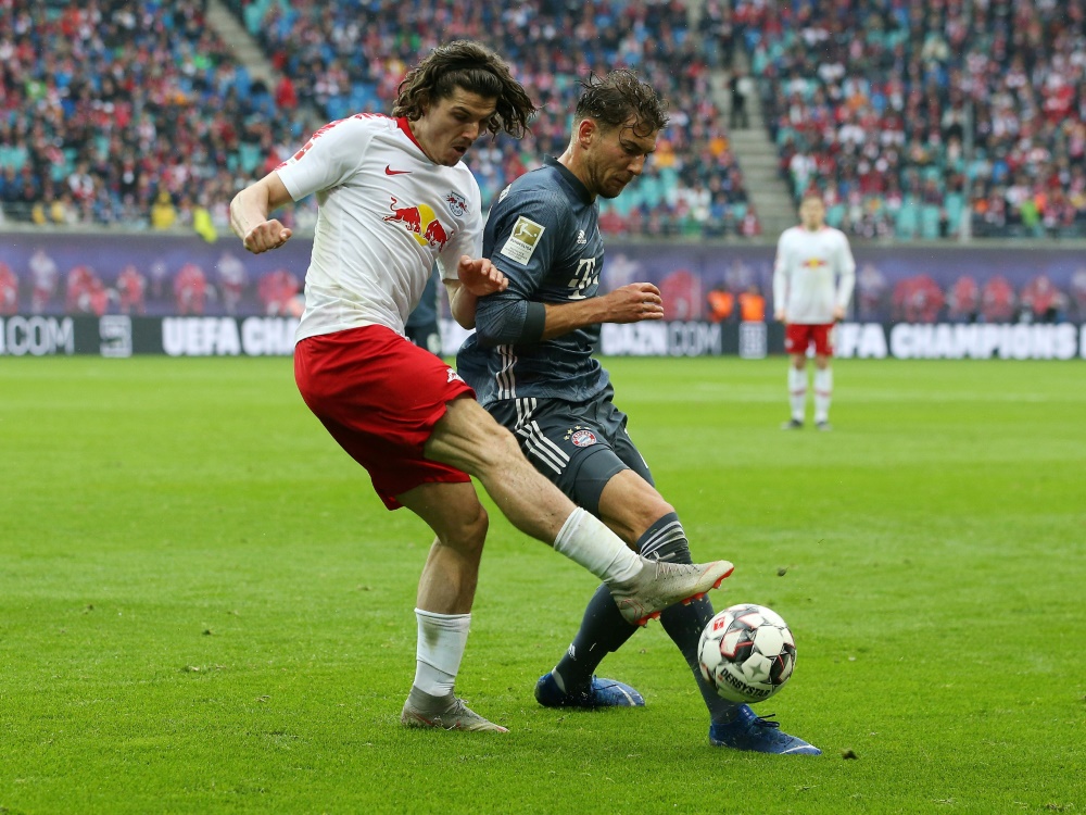 Sabitzer (l.) und RB Leipzig trotzen Bayern ein 0:0 ab