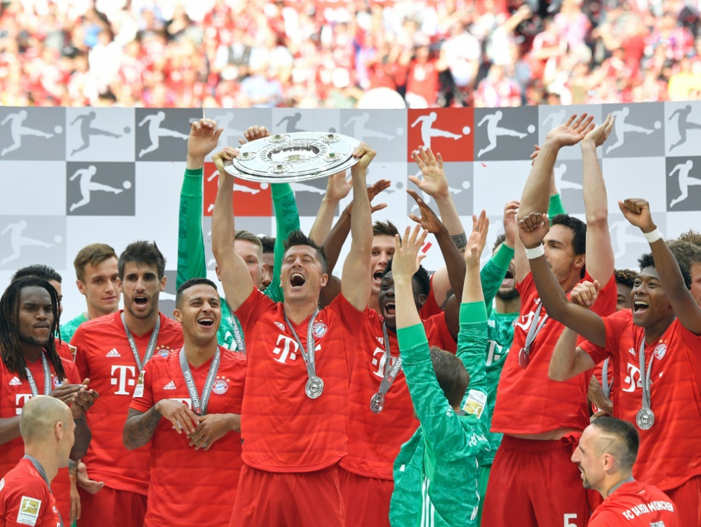 Bayern München holt zum siebten Mal in Folge den Titel
