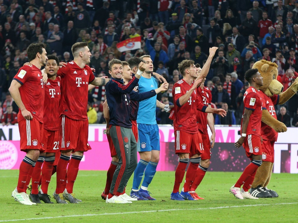 Bayern München kann zu Hause die Meisterschaft gewinnen
