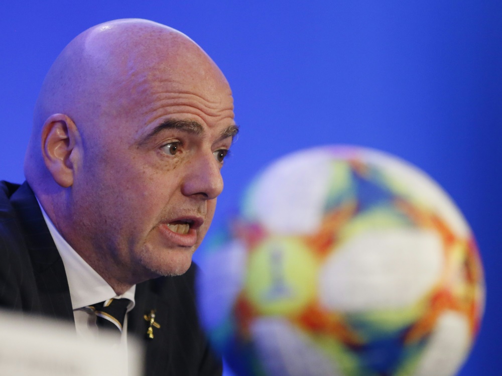 Muss wohl auf die Mega-WM 2022 verzichten: Infantino