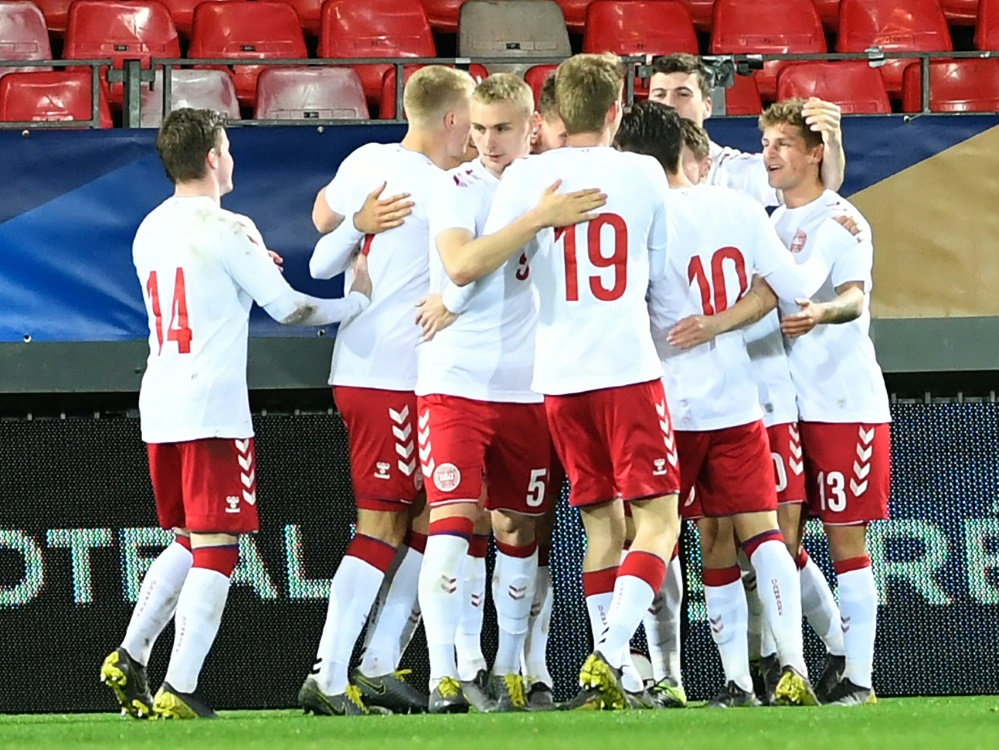 Dänemarks U21 ist einer der deutschen Gruppengegner