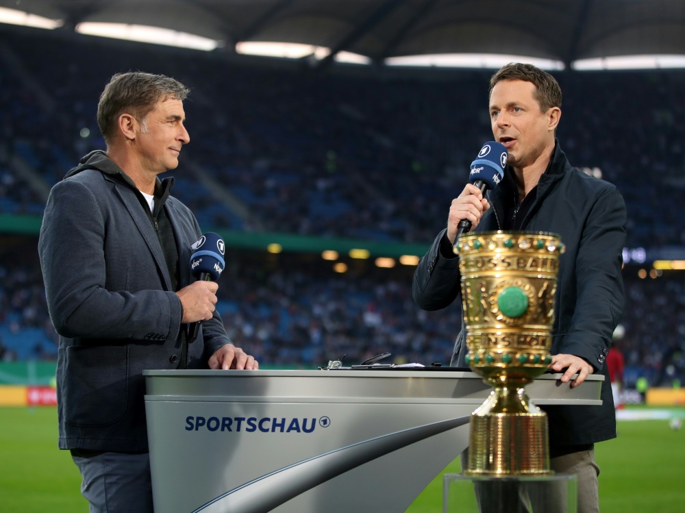 Der DFB-Pokal wird weiterhin in der ARD zu sehen sein