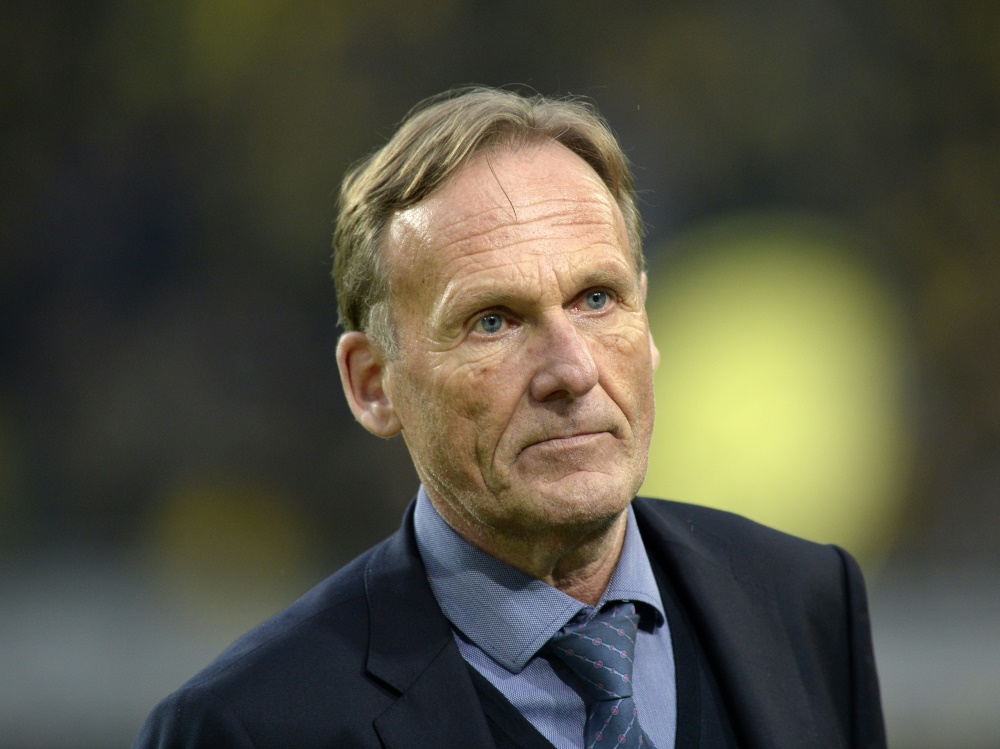 Hans-Joachim Watzke sieht beim BVB kein Stürmerproblem