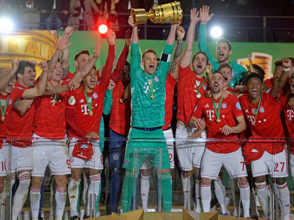Wettanbieter: Bayern auch für 2020 Favorit im DFB-Pokal