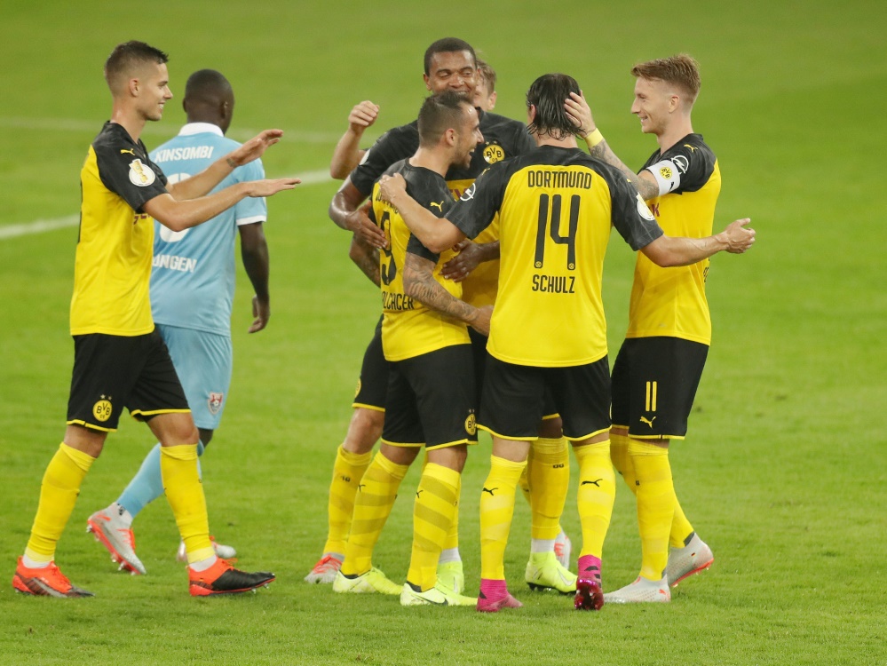 Borussia Dortmund feiert einen ungefährdeten Sieg