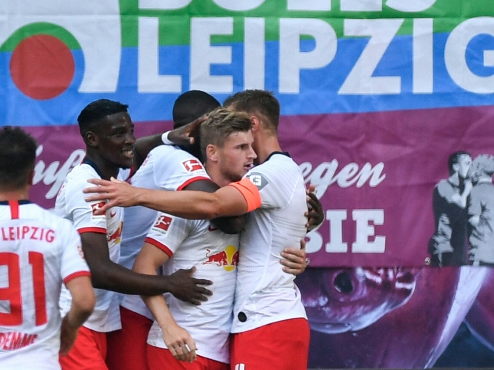 RB Leipzig bezwingt Eintracht Frankfurt 2:1
