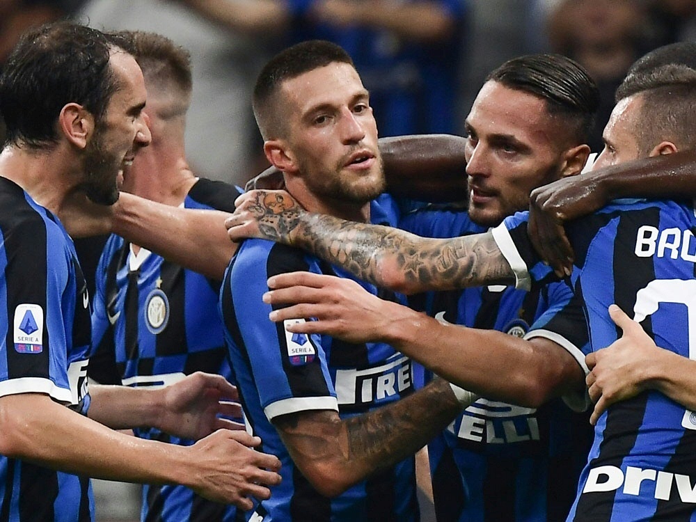 Danilo D'Ambrosio erzielt den Siegtreffer für Inter