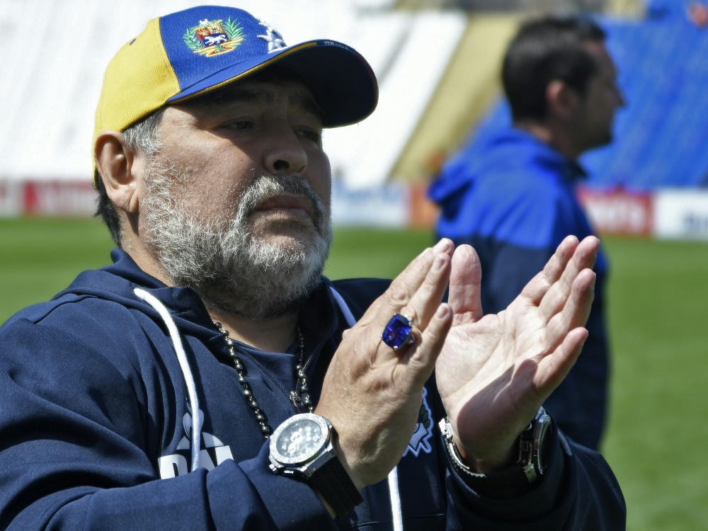 Erstzer Sieg: Diego Maradona