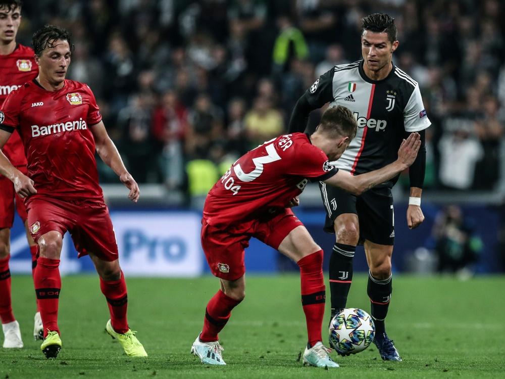 Ronaldo und Co. zu stark für Bayer Leverkusen