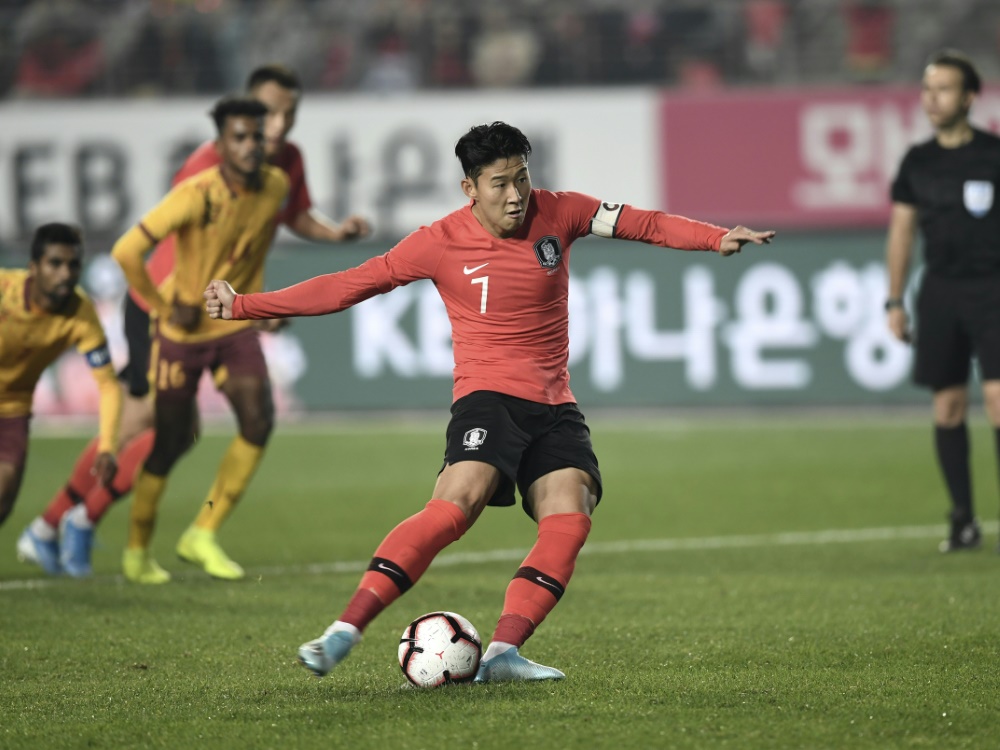 Spielt mit Südkorea gegen Nordkorea: Heung-Min Son