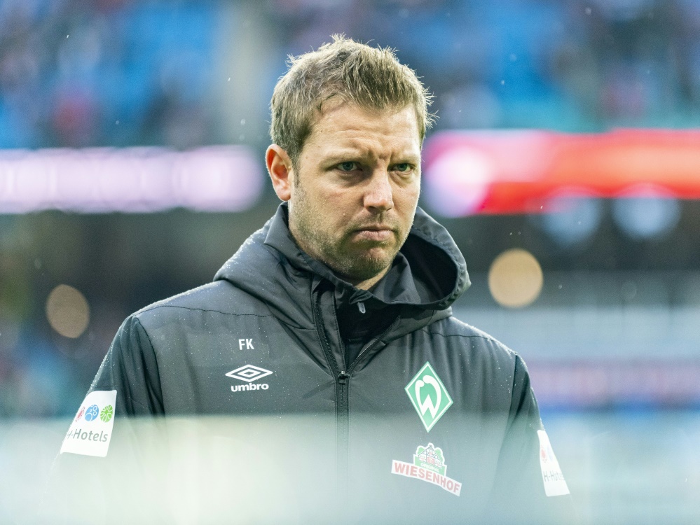 Erneut kein Sieg für Werder und Trainer Kohfeldt