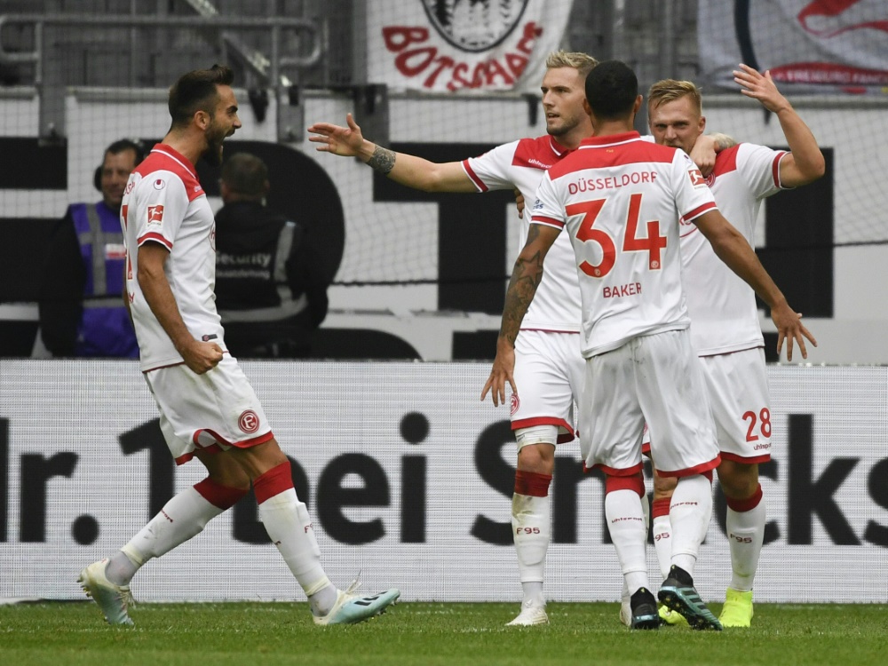 Fortuna Düsseldorf geht optimistisch ins Derby