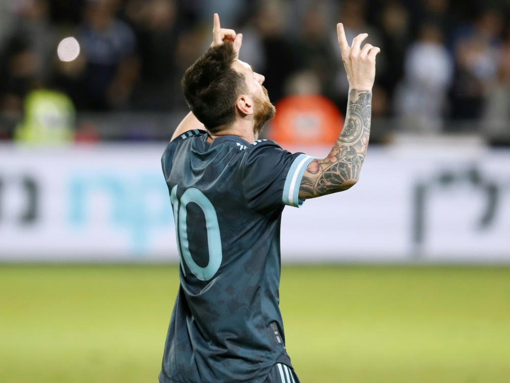 Lionel Messi mit Last-Minute-Tor für Argentinien