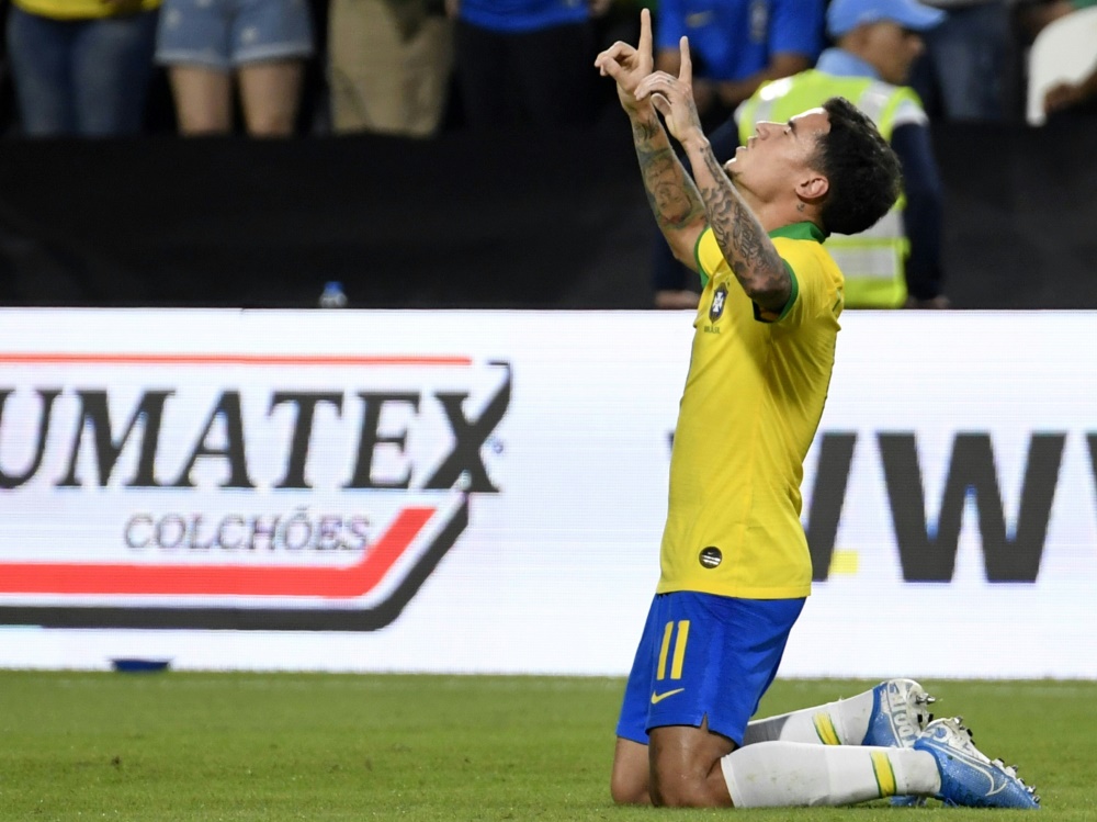 Philippe Coutinho trifft zum Ende des Länderspiel-Jahres