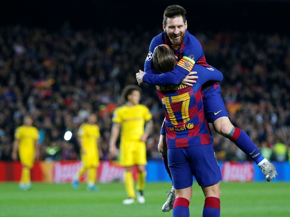 Lionel Messi und Barcelona zu stark für den BVB