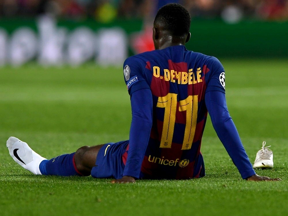 Drittes Mal verletzt in dieser Saison: Ousmane Dembele