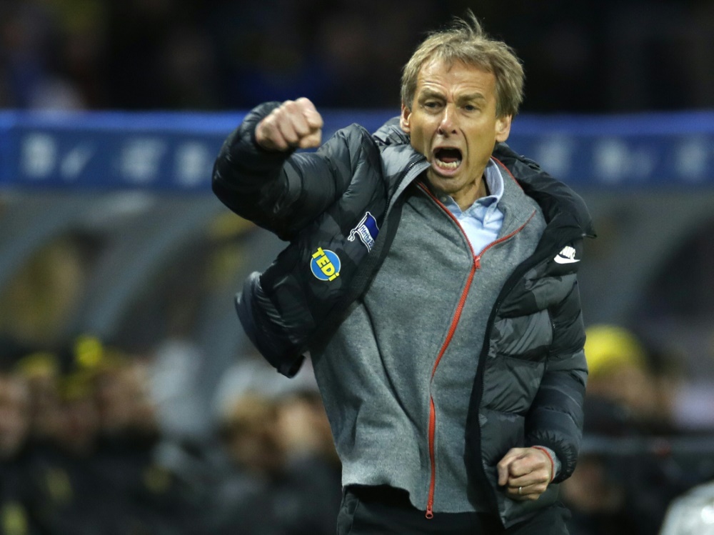 Klinsmann begeistert die Herthaner