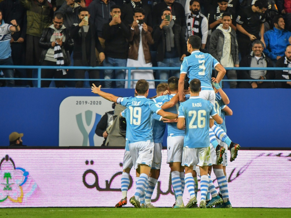 Lazio Rom gewinnt das Supercoppa-Finale gegen Juventus