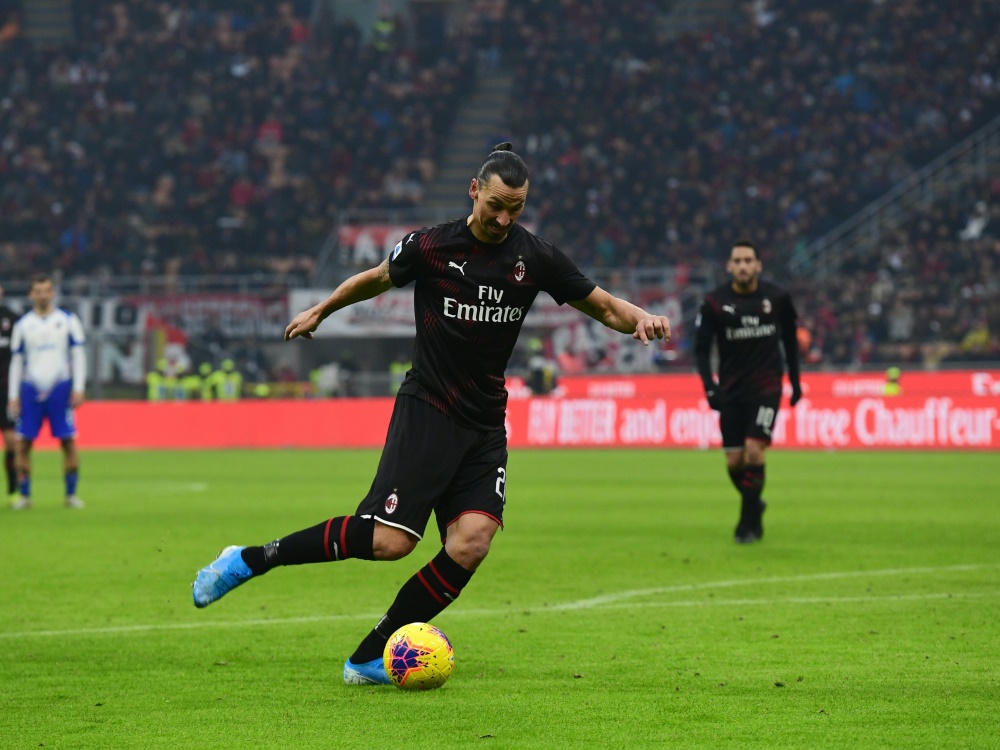 Ibrahimovic feierte sein Comeback beim AC Mailand