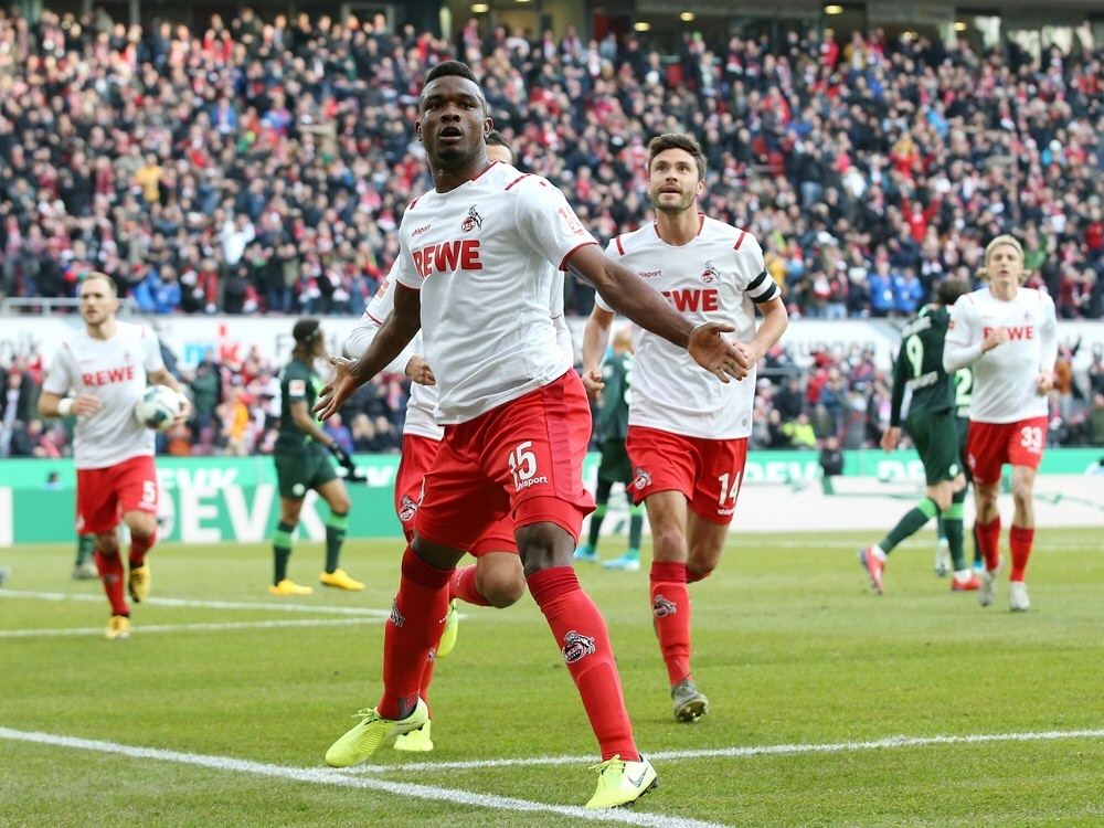 Cordoba erzielt zwei Treffer für den 1. FC Köln