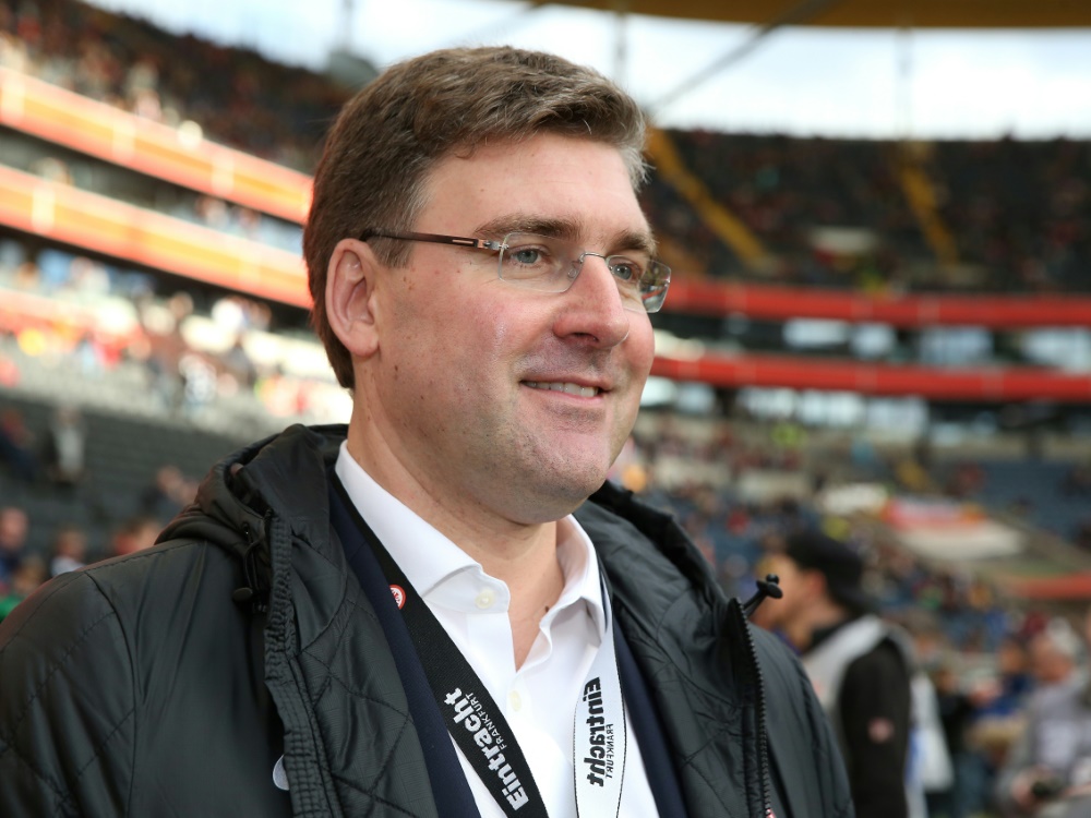 Vorstandsmitglied bei Eintracht Frankfurt: Axel Hellmann