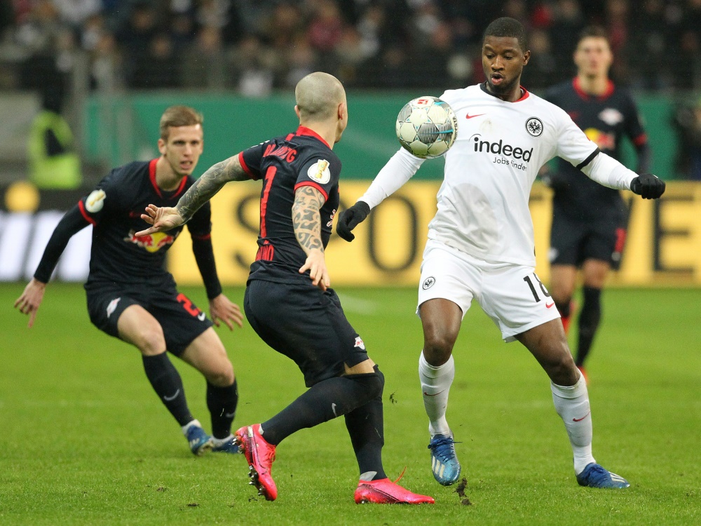 RB Leipzig unterliegt Eintracht Frankfurt im Pokal