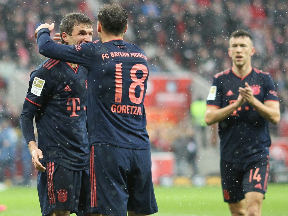 Bayern gewann das letzte Bundesligaspiel 3:1 gegen Mainz