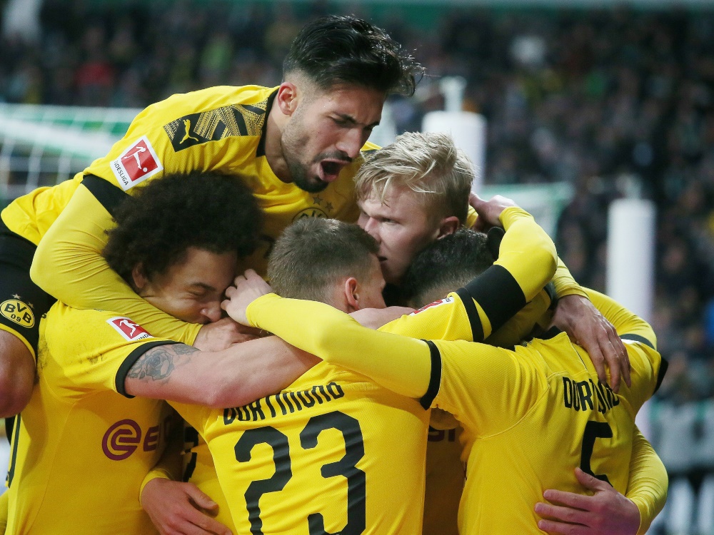 Dortmund behält Anschluss im Titelrennen