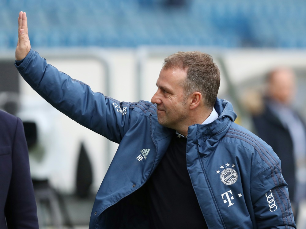 Flick ist seit November 2019 Cheftrainer der Bayern