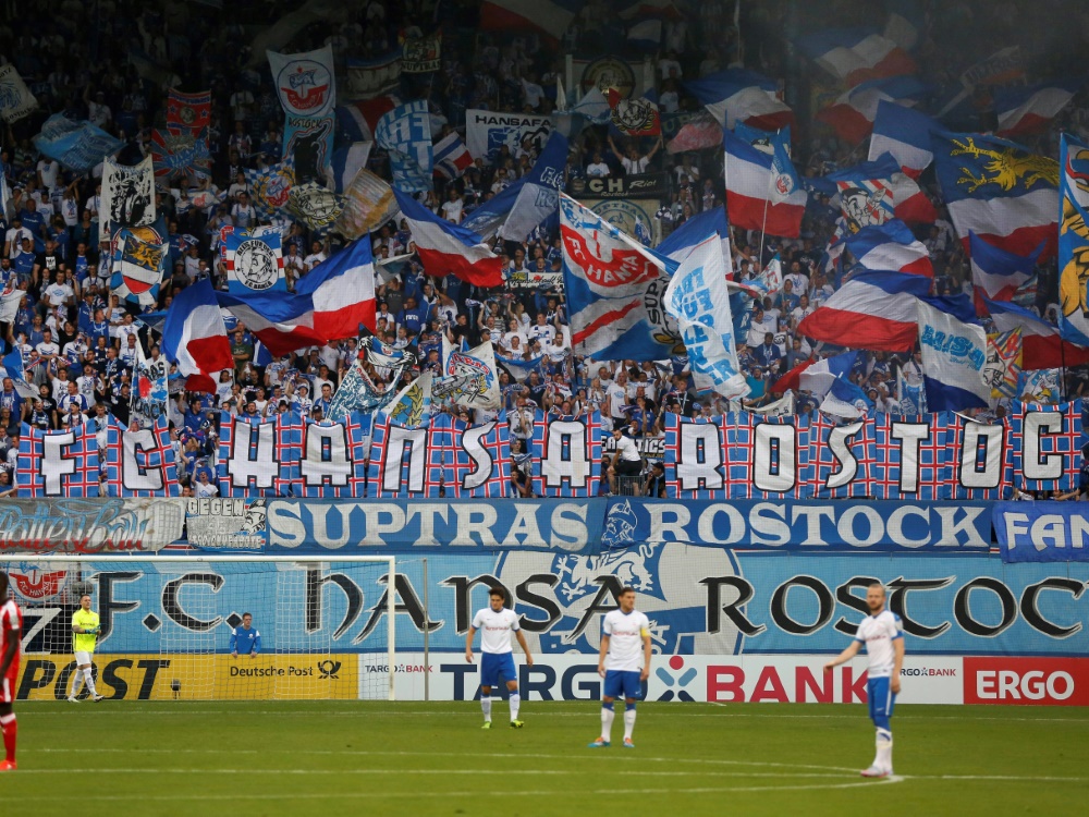 Rostock-Fans rufen zur Unterstützung für den Verein auf