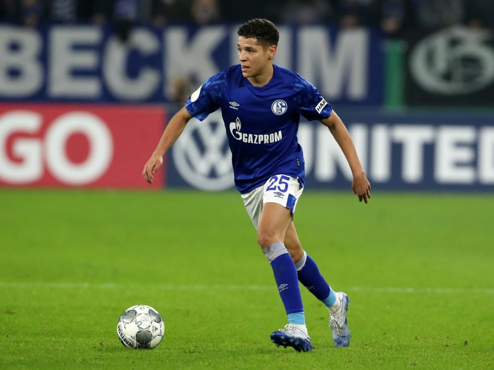 Amine Harit vom Fußball-Bundesligisten Schalke 04