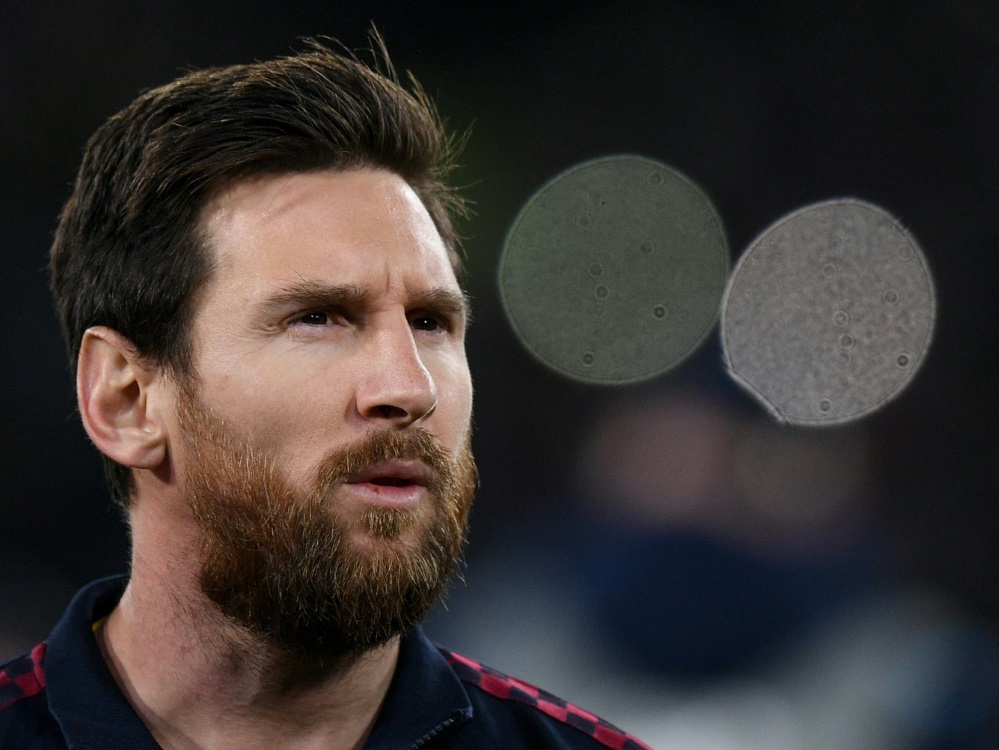 Weltstar Lionel Messi vom FC Barcelona