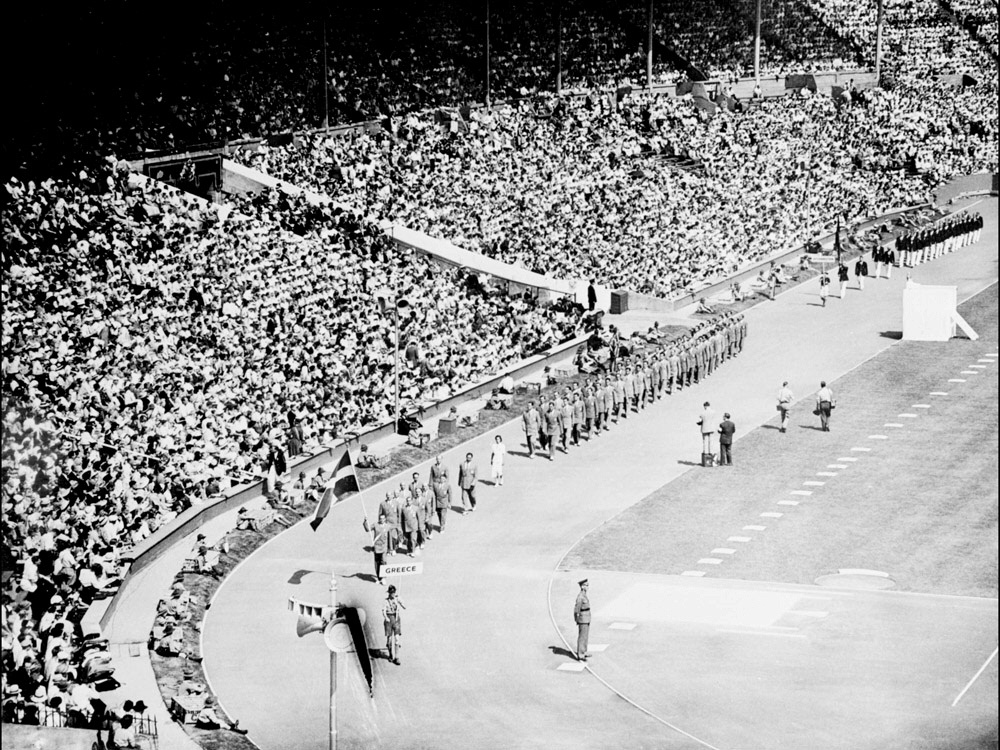 Eröffnungsfeier der Olympischen Spiele 1948