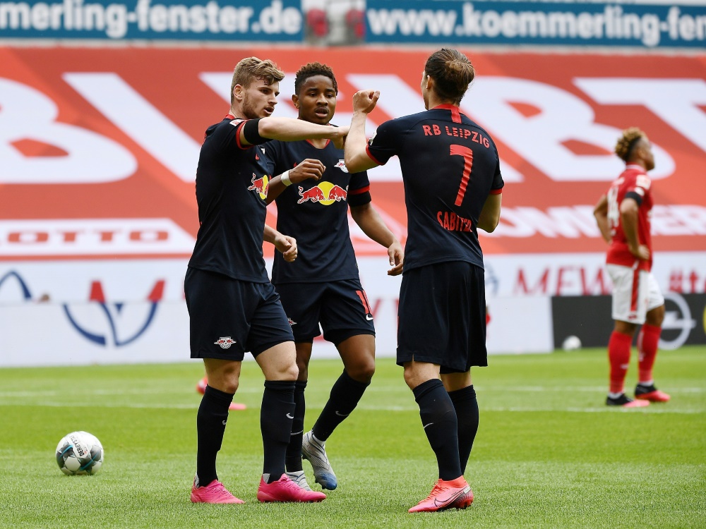 Leipzig holte gegen Mainz erneut einen Kantersieg