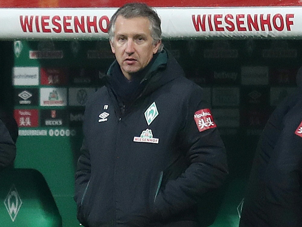 Baumann (Foto) will an Trainer Kohfeldt festhalten