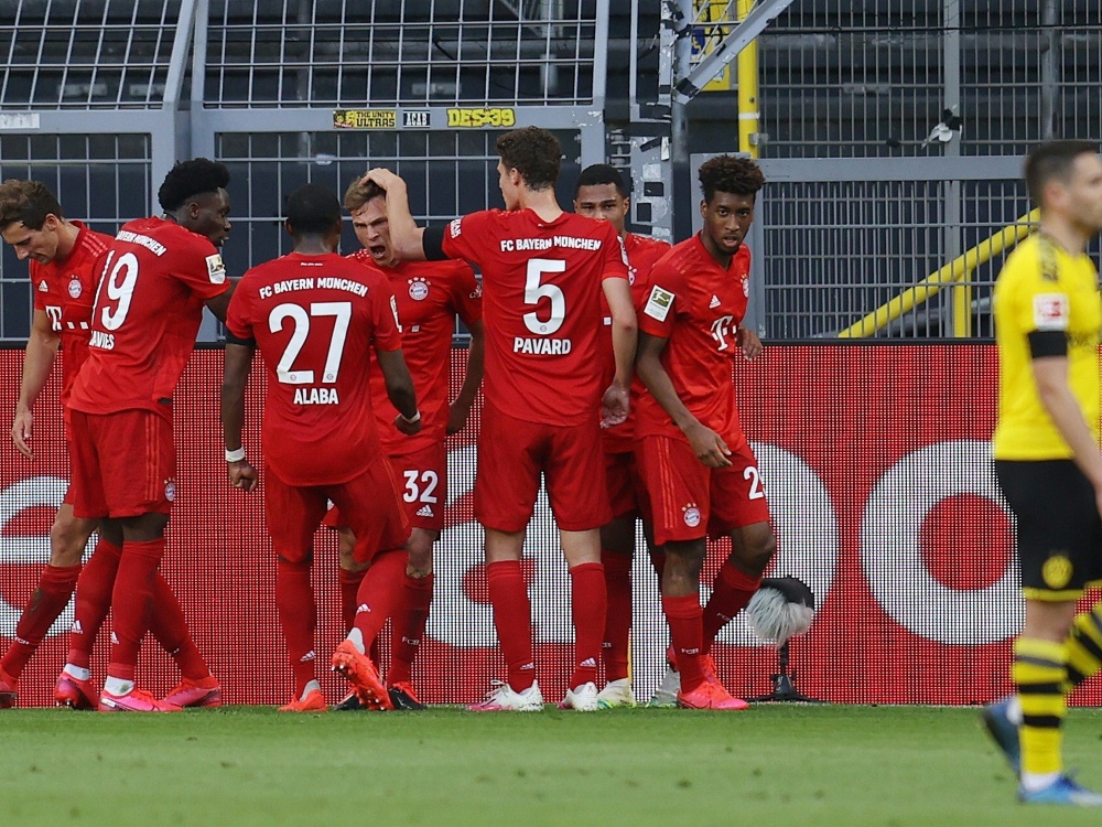 Bayern gewinnt dank eines Tores von Kimmich mit 1:0