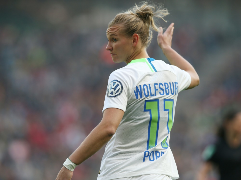 Auf Meisterschaftskurs: Alexandra Popp und Wolfsburg